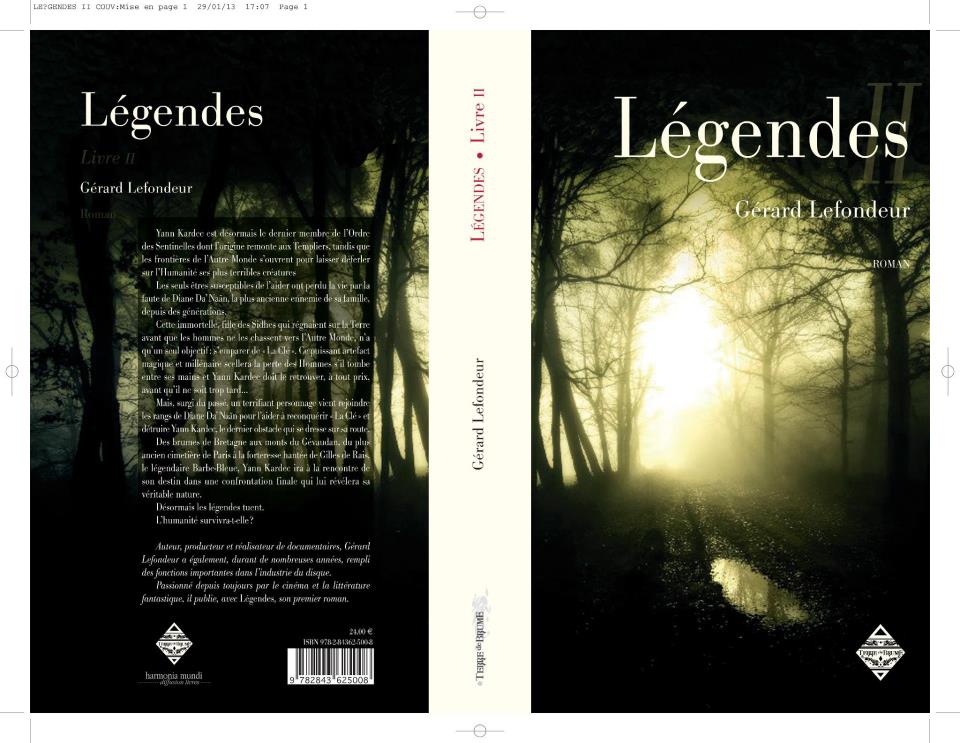couverture du roman legendes tome 2